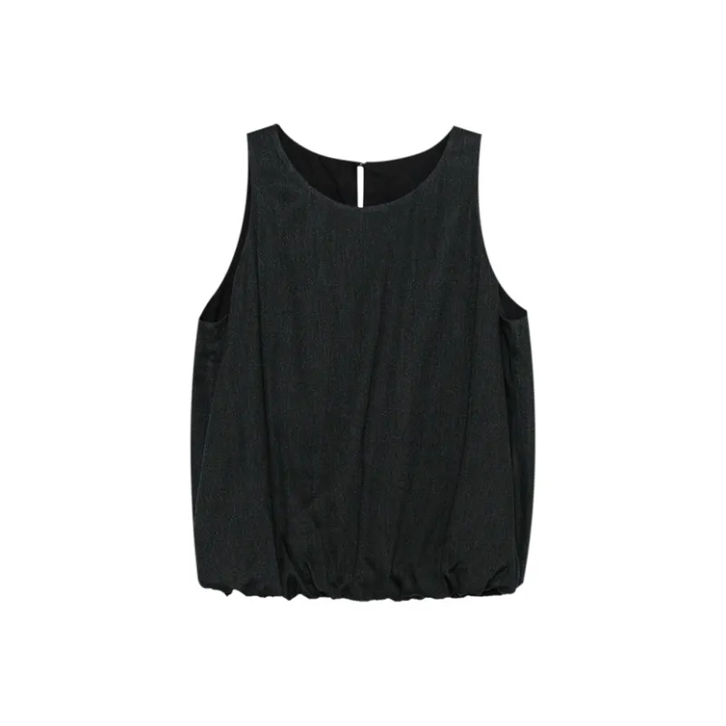 THE SEA LIFE Tank Top Women's Black Mage-0