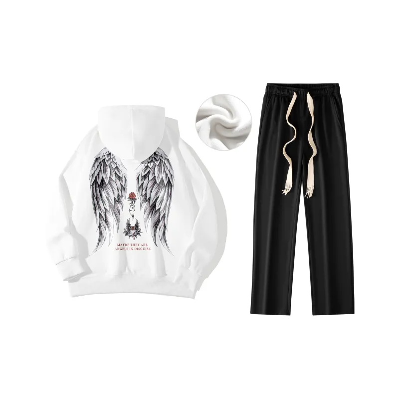 B.X Sweatshirt Sets Unisex-15