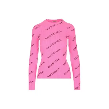 Balenciaga T-Shirt Women's Pink