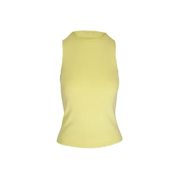 VINCE Ribbed Cotton Tank Top