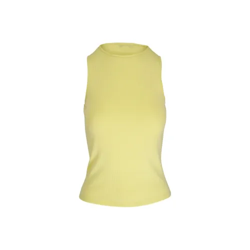 VINCE Ribbed Cotton Tank Top