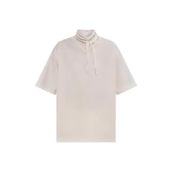 Lemaire Foulard T Shirt 'Chalk'