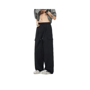 VERAF CA Casual Pants Unisex Solid Color