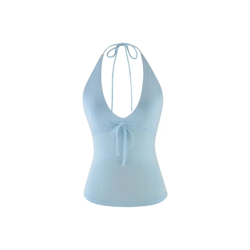 Tiger Mist Tank Tops Women's Blue-0