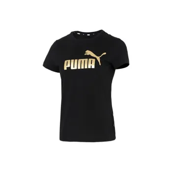 PUMA Set in Sleeve T Shirt Women's Black