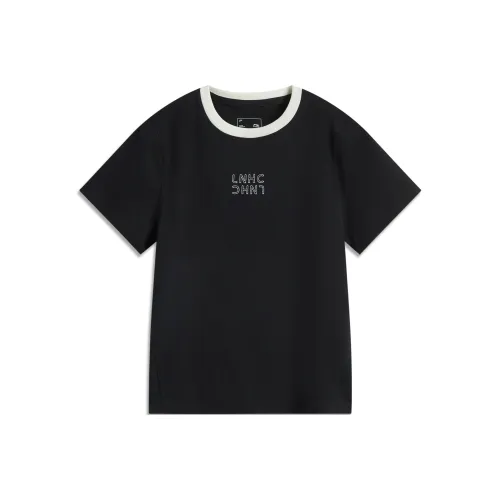 LiNing Sports Life Collection T Shirt Women's Black