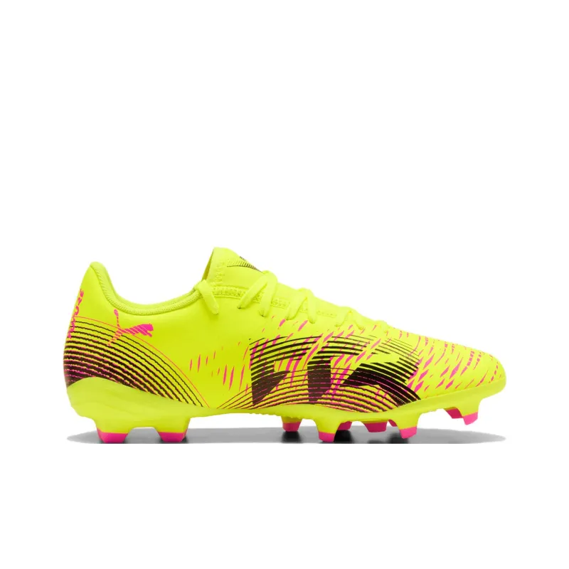 PUMA FUTURE 8 Anti Slip Wear Resistant Soccer Shoes Women's Yellow-1