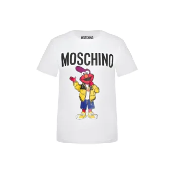Sesame Street X MOSCHINO T-Shirts Women's White