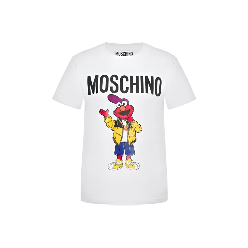 Sesame Street X MOSCHINO T-Shirts Women's White-0