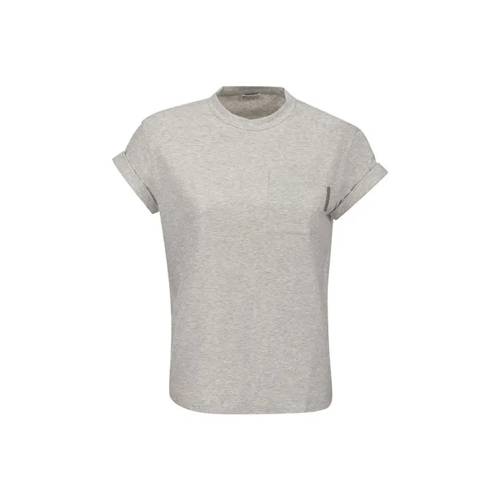 Brunello Cucinelli T Shirt Women's Gray-0