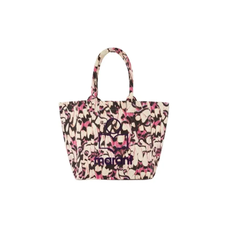 ISABEL MARANT ETOILE Cotton Tote Bag, Shopping Bag, Handbag Unisex Multicolor-0
