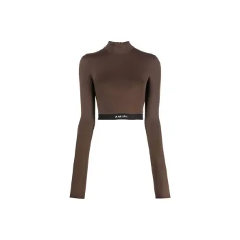 AMIRI T-Shirts Women's Brown