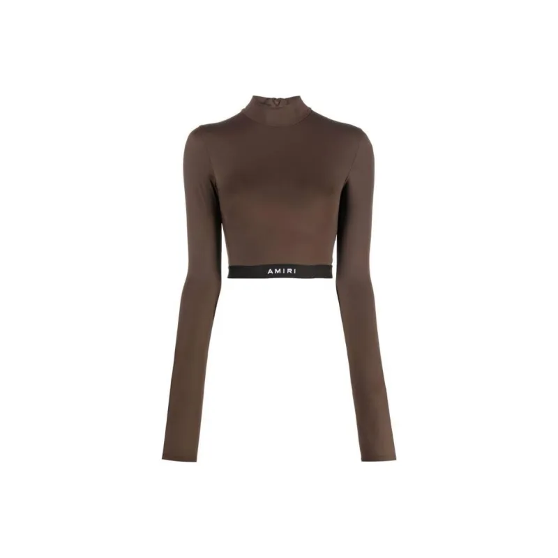 AMIRI T-Shirts Women's Brown-0