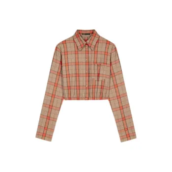 Maje Crop Tops Women's Orange
