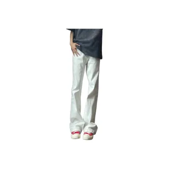 DARK HORSE Jeans Unisex Green Onion White