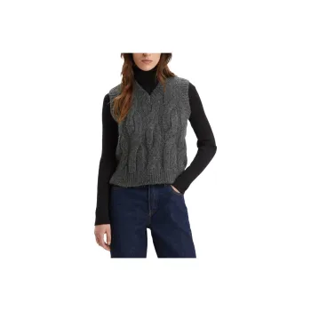 Levi's Tank Top Women's Charcoal Gray