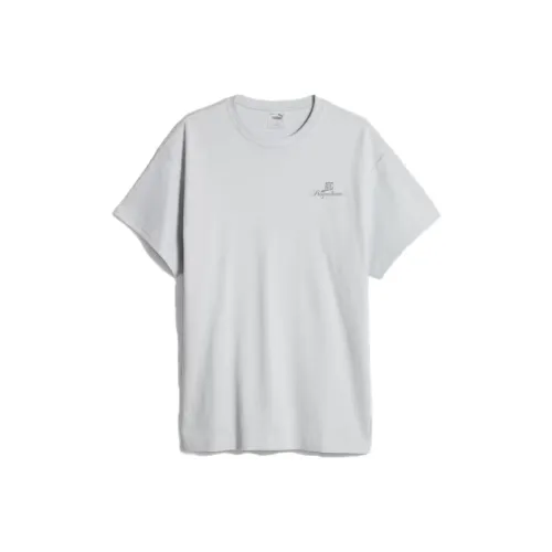 PUMA Basketball Jerseys Men Gray