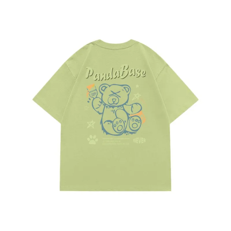 PANDA BASE T Shirts Unisex-4