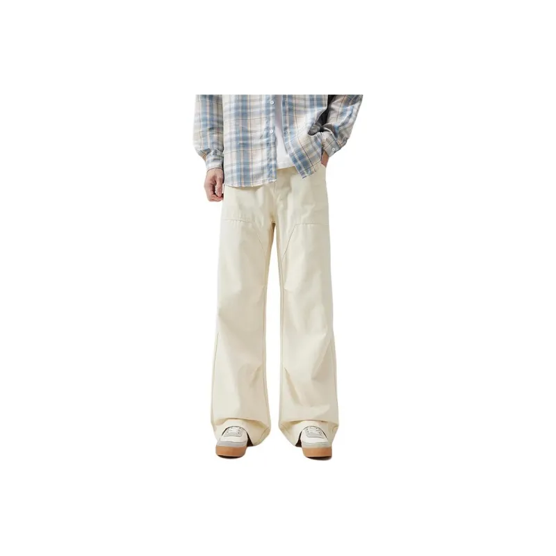 WOOD SOON Casual Pants Unisex-10
