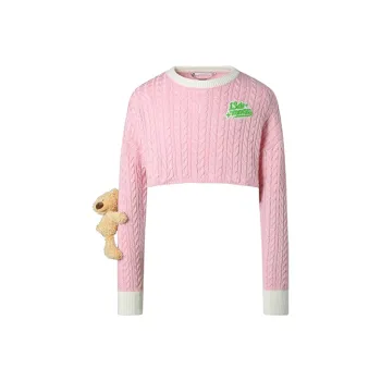 13 DEMARZO Crop Tops Women's Pink