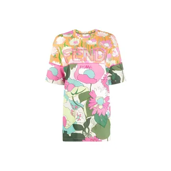 FENDI T-Shirts Women's Multicolor