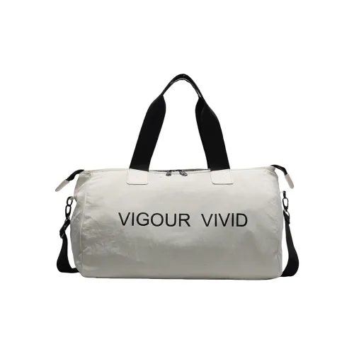 Debecca Nylon Portable One Shoulder Travel Bag Unisex Multicolor