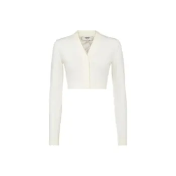FENDI Crop Tops Women's White