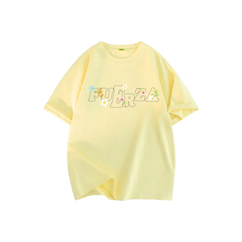 FUERZA T Shirt Unisex White With Embroidery-19