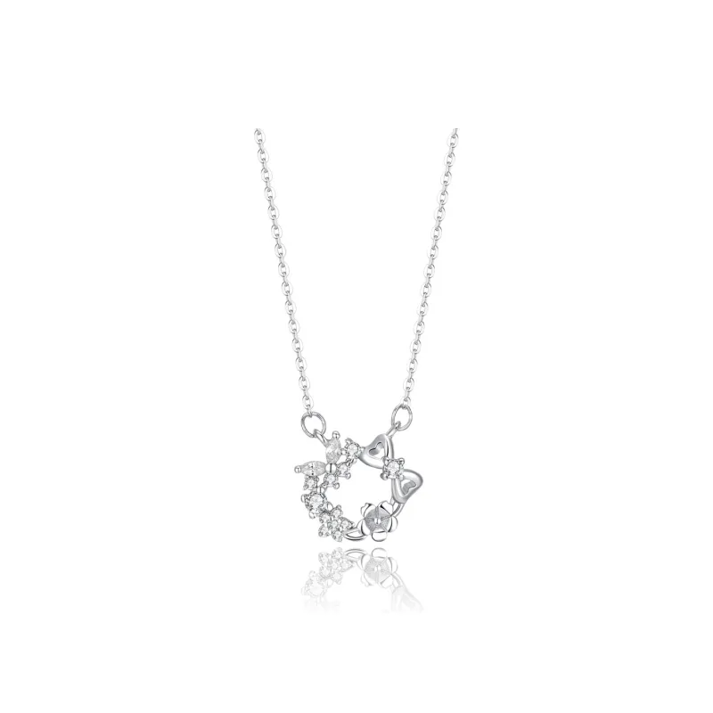 Kelanxi 999 Fine Silver Necklaces Women's-5