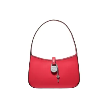 MICHAEL KORS Lyra Leather Handbag Small Size Women's Red