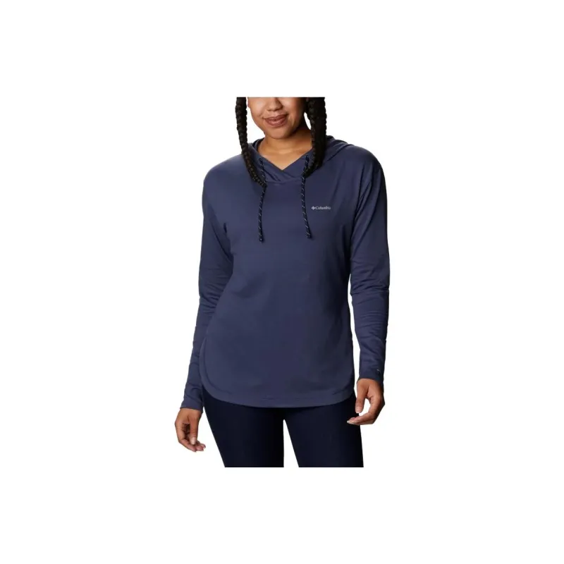 Columbia T Shirts Women's Navy Blue-0
