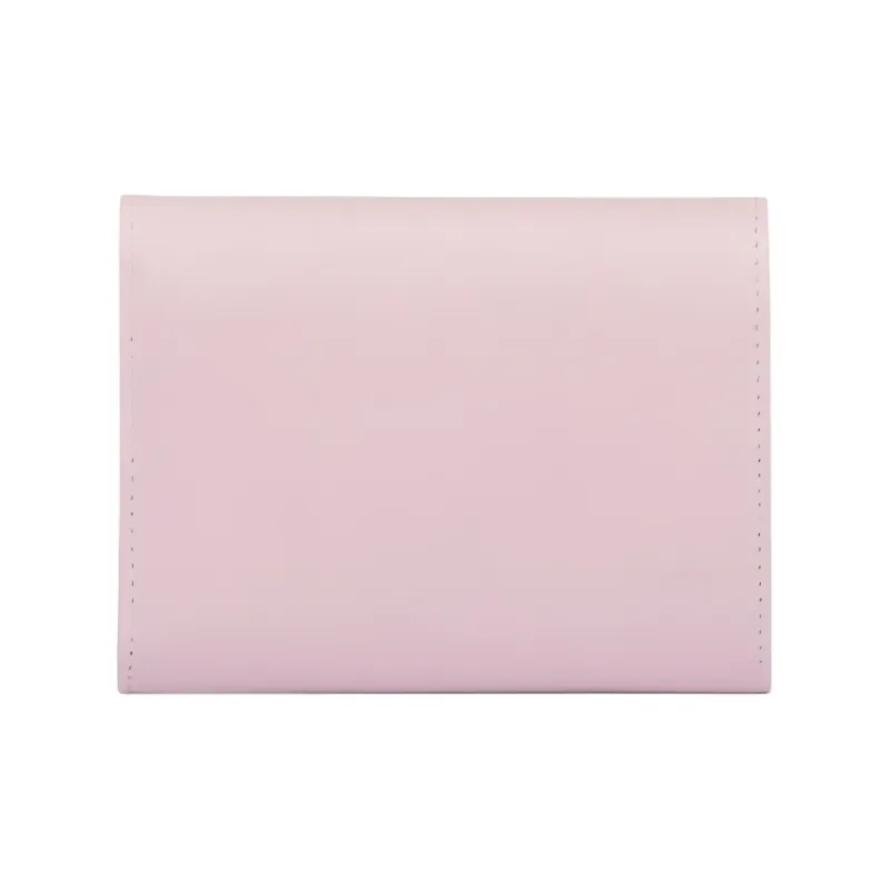 PRADA Saffiano Leather Wallet Women's Pink-1