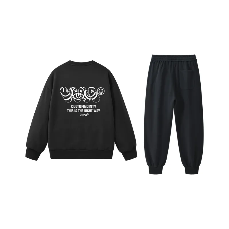 CULT OF INDIVIDUALITY Sweatshirt Sets Unisex-0
