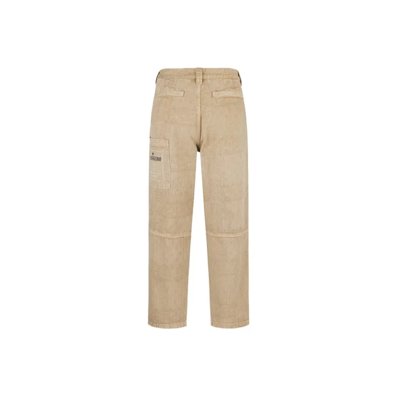EVISU Casual Pants Men's Apricot-0