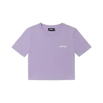 NERDY T Shirt Women's Light Purple