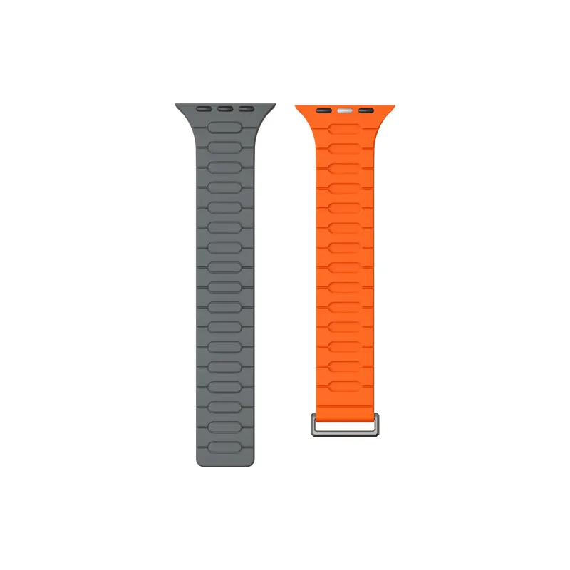 DUALMM Watch Band Apple Compatibility 225mm Silicone Material-5
