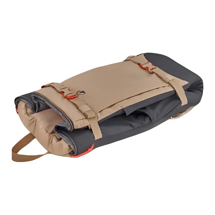 DECATHLON Mountaineering Bag Outdoor Bag Polyurethane 20L Milk Tea Unisex-1