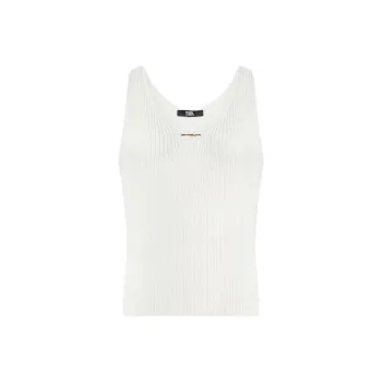 KARL LAGERFELD FW24 Tank Top Women's White