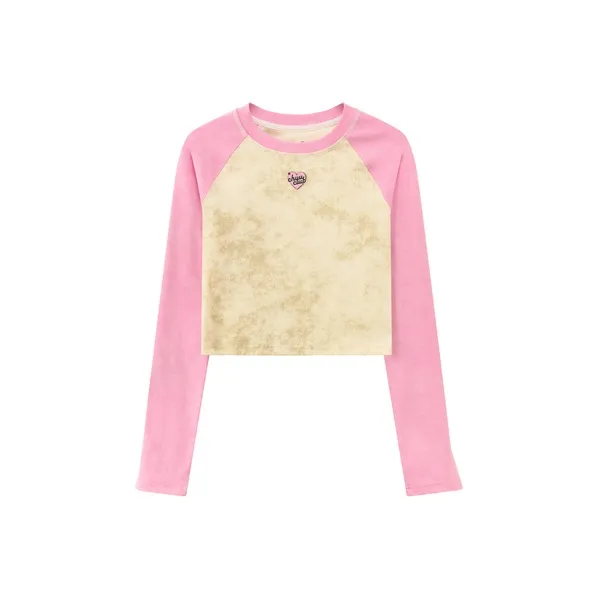 CHUU Raglan Sleeve T Shirt Women's Fuchsia-0