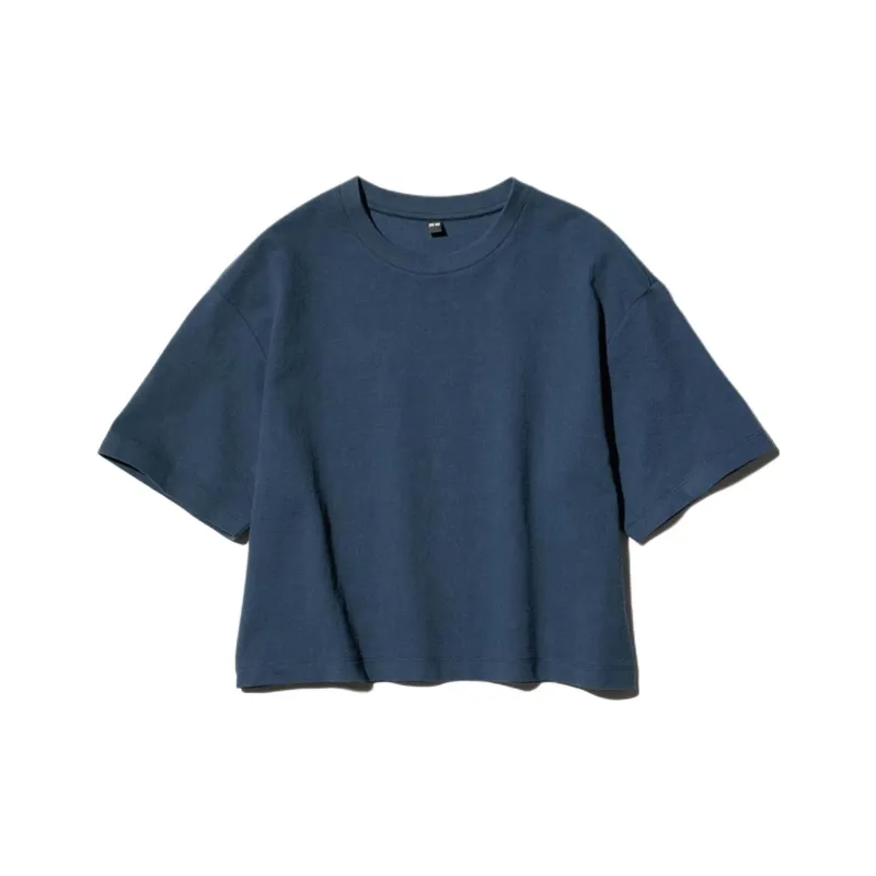 UNIQLO T Shirt Women's Dark Blue-0