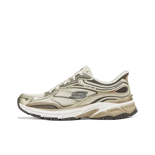Skechers Low Top Chunky Sneakers Women's Gold