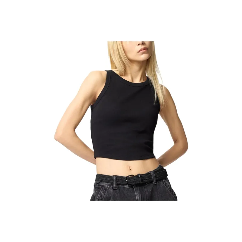 UNIQLO Tank Tops Women's Black-0