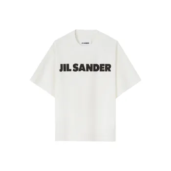 JIL SANDER Logo Printed Jersey T Shirt
