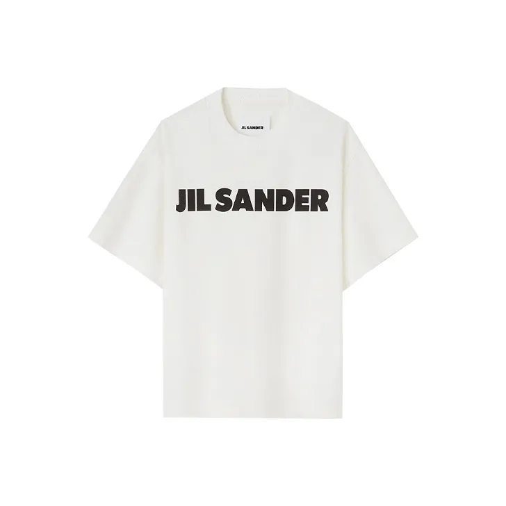JIL SANDER Logo Printed Jersey T Shirt-0