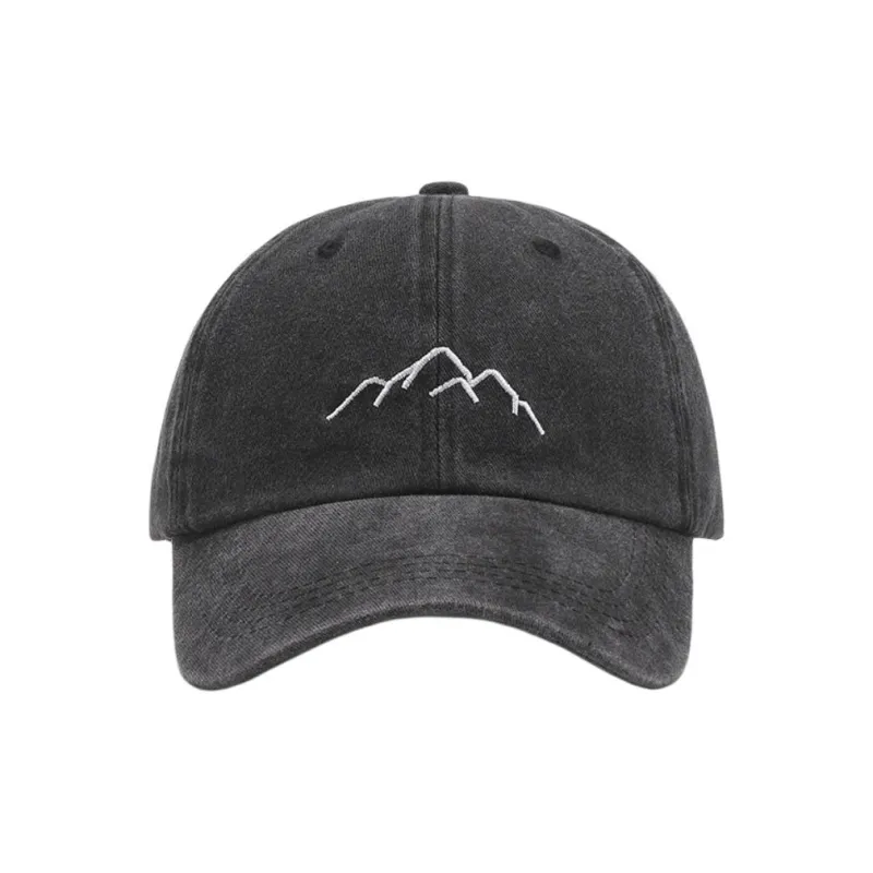 NIUMJ Cotton Baseball Caps Unisex Black/Royal Blue/Navy Blue/Burgundy/Khaki/Smoke Gray-0