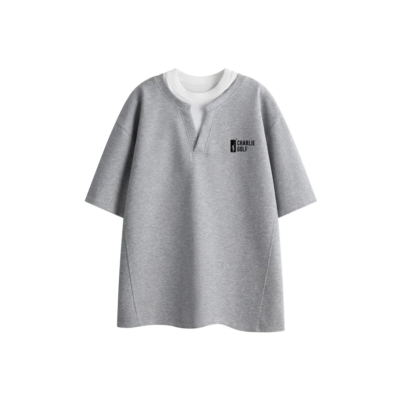 CHARLIE GOLF T Shirt Unisex Black-2