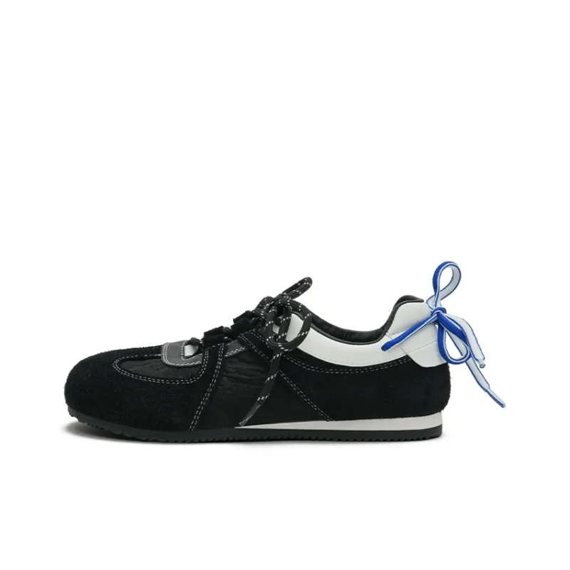 MASOOMAKE German Army Trainers Breathable And Lightweight Low Top Casual Shoes Women's-9