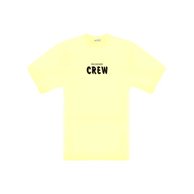 Balenciaga Regular T Shirt Women's Yellow-0
