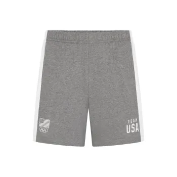 Skims USA Olympic Team Co branded Casual Shorts Men HEATHER GREY/Heather Gray