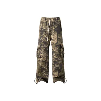 FCMM Cargo Pants Unisex Rose Color